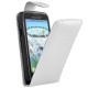 Housse blanche style carbone pour Alcatel OT-995