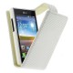 Housse blanche style carbone pour le LG Optimus L7