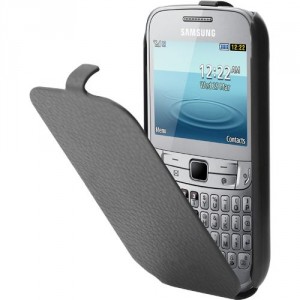 Etui origine noir pour Samsung Chat 357