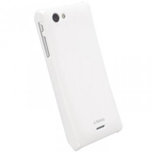 Coque Krusell blanche pour Sony Xperia J