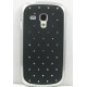 Coque noire dimants avec strass pour Samsung Galaxy S3 mini