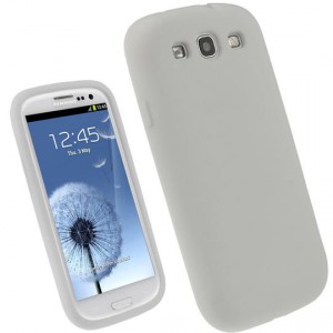 Coque blanche Samsung Galaxy S3 mini - semi-rigide