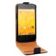 Etui luxe cuir noir Swiss charger pour LG Nexus 4