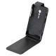 Housse à clapet noire pour Sony Xperia Ion