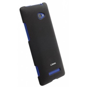 Coque noire de luxe Krusell pour HTC Windows Phone 8X