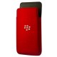 Pochette verticale microfibre noir ou rouge origine BlackBerry Z10