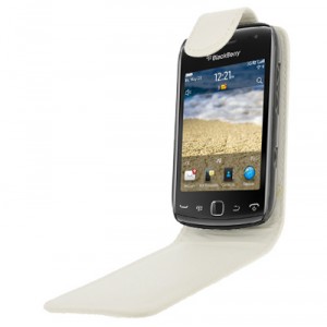 Etui coque blanc pour Blackberry Curve 9380