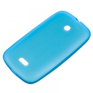 Coque silicone Origine Nokia Lumia 510 Couleur bleu