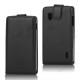 Etui pour LG Optimus G noir - housse clapet