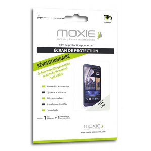 Film protecteur Moxie pose facile ultra transparent pour HTC One