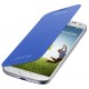 Etui intégrable flip cover origine bleu pour Samsung Galaxy S4