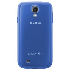 Coque Cover+ Bleue d'origine Samsung Galaxy S4