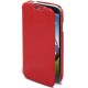 Etui portefeuille luxe rouge Tuxedo pour Samsung Galaxy S4