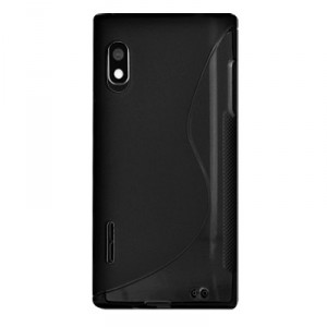 Coque noire silicone pour LG L5 II (version 2) E460