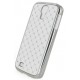 Coque strass diamant blanche Samsung Galaxy S4