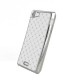 Coque blanche strass Sony Xperia J