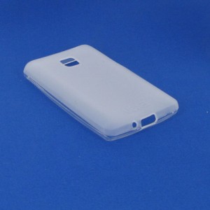 Coque silicone blanche pour LG Optimus L3 II