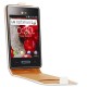 Etui blanc cuir pour LG Optimus L3 II version 2