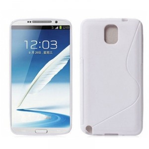 Coque souple blanche pour le Samsung Galaxy Note 3